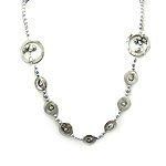Perlas cultivadas de agua dulce collar, con Nácar, sarta sola, 20x3mm, longitud:30.5 Inch, Vendido por Sarta