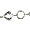 Zinc Alloy Handmade Chain, Oval, plated nickel, lead & cadmium free cm 