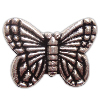 Zinc Alloy Animal Beads, Butterfly, plated cadmium free Approx 2mm, Approx 