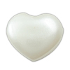 Resin Shank Button, Heart, UV plating Approx 2mm 