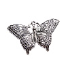 Zinc Alloy Animal Pendants, Butterfly, plated nickel, lead & cadmium free Approx 2mm, Approx 