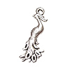 Zinc Alloy Animal Pendants, Peacock, plated nickel, lead & cadmium free Approx 2mm, Approx 