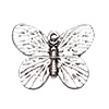 Zinc Alloy Animal Pendants, Butterfly, plated nickel, lead & cadmium free Approx 2mm, Approx 
