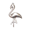 Zinc Alloy Animal Pendants, Crane, plated nickel, lead & cadmium free Approx 4mm, Approx 