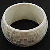 Natural White Shell Bracelet Approx 66mm Approx 8 Inch 