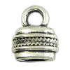 Zinc Alloy Hollow Pendants, Hat, plated nickel, lead & cadmium free Approx 5.5mm, Approx 
