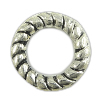 Zinc Alloy Linking Ring, Round, plated, textured nickel, lead & cadmium free Approx 3mm, Approx 