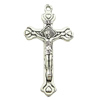 Zinc Alloy Cross Pendants, Crucifix Cross, plated nickel, lead & cadmium free Approx 2mm, Approx 