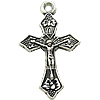 Zinc Alloy Cross Pendants, Crucifix Cross, plated Approx 2mm, Approx 