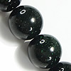 Green Goldstone Beads, Round, 12mm Approx 14.5 Inch, Approx 