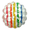 Perles strass résine, strass de résine, tambour, plus de couleurs à choisir Environ 3mm, Vendu par PC