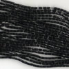 Непрозрачный Стеклянный Бисер, Стеклянный бисер, квадратный рог, ровный цвет, черный отверстие:Приблизительно 0.5mm, продается сумка