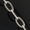 純銀製のジュエリー鎖, 92.5％純度シルバー, メッキ加工, 楕円形の鎖, 無色, 売り手 G