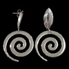 Stainless Steel Drop Earring, stainless steel post pin Approx 1.5 Inch 