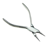Stainless Steel Round Nose Plier, original color 