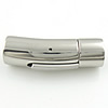 Stainless Steel Bayonet Clasp, Tube, plated Approx 5mm 