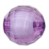 Bead in Bead Acrylic Beads, Round, faceted 20mm Approx 3mm, Approx 