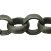 Rolo Eisenkette, Eisen, plattiert, keine, frei von Nickel, 7x2mm, 100m/Strang, verkauft von Strang