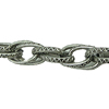 Eisen Seil Kette, plattiert, keine, frei von Nickel, 5x8x3mm, 100m/Strang, verkauft von Strang