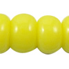 Opake Glas Rocailles, Glas-Rocailles, Etwas rund, Weitere Größen für Wahl, gelb, verkauft von Tasche