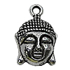 Buddhist Jewelry Pendant, Zinc Alloy, Buddha, plated Approx 3.5mm 