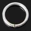 Corte de sierra salto anillo cerrado de plata de ley, plata de ley 925, Donut, chapado, más colores para la opción, Vendido por UD