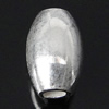 Sterling Silber Vintage Perlen, 925 Sterling Silber, oval, keine, Bohrung:ca. 2mm, verkauft von PC