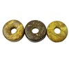 Abalorios de Coco, Donut, color mixto, 6.5-9x2-6mm, agujero:aproximado 2-3.5mm, aproximado 1000PCs/Bolsa, Vendido por Bolsa