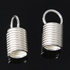Sterling Silver Cord Coil, 925 Sterling Silver, plated Approx 3.5mm 