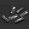 Kristall Eisen auf Nagelkopf, Rechteck, Rivoli-Rückseite & handgemachte facettiert, mehrere Farben vorhanden, 15x5x4mm, 300PCs/Tasche, verkauft von Tasche