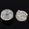 Серебро 925 пробы Напряжение уха Орех, Другое покрытие, Много цветов для выбора отверстие:Приблизительно 1.2mm, продается Пара