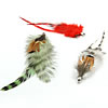Chicken Feather Pendant, with Iron, platinum color plated approx 30-35x100-110mm 