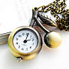 時計ネックレス, 亜鉛合金, とともに ガラス, チェリー, メッキ 長さ:約 30-32 インチ, 売り手 ストランド