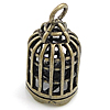 Hollow Brass Pendants, Cage, plated Approx 3mm 