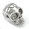 Stainless Steel Beads, 316 Stainless Steel, Skull, original color Approx 2mm 