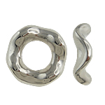CCB Plastic Linking Ring, Copper Coated Plastic, Donut, plated, twist lead & nickel free Approx 10mm, Approx 