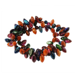 Natural Freshwater Shell Beads, Horse Eye Approx 0.5mm Inch 