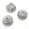 Thailand Sterling Silver Bead Caps, Flower Approx 2.2mm 