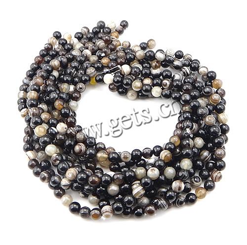Natural Lace Agate Beads, Round, more sizes for choice, Hole:Approx 1-1.5mm, Length:Approx 15.5 Inch, Sold By Strand