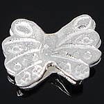 Sterling Silver Animal Bead, 925 Sterling Silver, Butterfly, plated Approx 1.5mm 