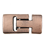 Brass Magnetic Clasp, rectangle, two plated colors for choice Approx 3-13MM 