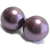 Half Drilled South Sea Shell Beads, Round, half-drilled nickel, lead & cadmium free, Grade A, 8mm Approx 1mm 