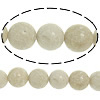 Riverstone Perle, Flussstein, rund, verschiedene Größen vorhanden, Bohrung:ca. 1mm, Länge:ca. 15.5 ZollInch, verkauft von Strang