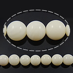 Natural Coral Beads, Round white, Grade A Approx 15 Inch 