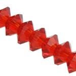 Perles de cristal bicône, Boulier, facettes faites à la maindécalque, plus de couleurs à choisir Environ 1mm .7 pouce Vendu par brin