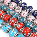 Indonesia Jewelry Beads, Round, mixed colors, cadmium free Approx 1.5mm 