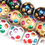 Indonesia Jewelry Beads, mixed, mixed colors, cadmium free, 17mm Approx 3mm 