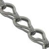 Cadena de enlace de cable de acero ioxidable, acero inoxidable 304, cadena plegable, 5x8x2mm, 100m/Sarta, Vendido por Sarta