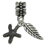 Zinc Alloy European Pendants, plated, without troll nickel, lead & cadmium free Approx 5mm 