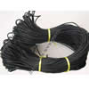 Cordón de algodón encerado, Negro, Grado A, 2.5mm, 900m/Grupo, Vendido por Grupo